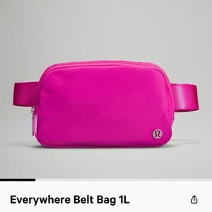 Lululemon | everywhere belt bag | sonic pink
